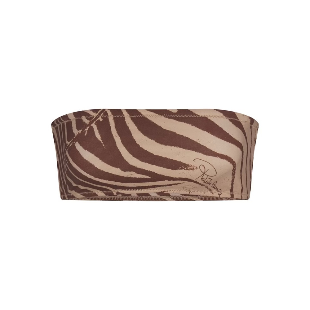 Roberto Cavalli x Skims MICRO BANDEAU BIKINI TOP